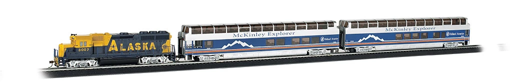 00743 HO Scale Bachmann McKinley Explorer Train Set 3 00743 HO Scale Bachmann McKinley Explorer Train Set