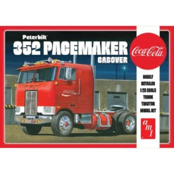 AMT1090 AMT Coca Cola Peterbilt 352 Pacemaker Cabover Truck Tractor 1/25 Scale Model Kit