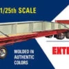AMT1111 AMT Great Dane Extendable Heavy Duty Flatbed Trailer 1/25 Scale Plastic Model Kit -Radio Control Models 1111 1 32936.1538179827.1280.1280