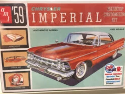 AMT1136 AMT '59 Chrysler Imperial Hardtop 1/25 Scale Plastic Model Kit