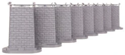 40-1146 O Scale MTH RealTrax 8-Piece Elevated Trestle System For Lionel FasTrack