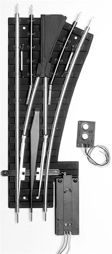 115-RC Gargraves RH O-42 "Phantom" Remote Control Switch W/Stainless Outside Rails