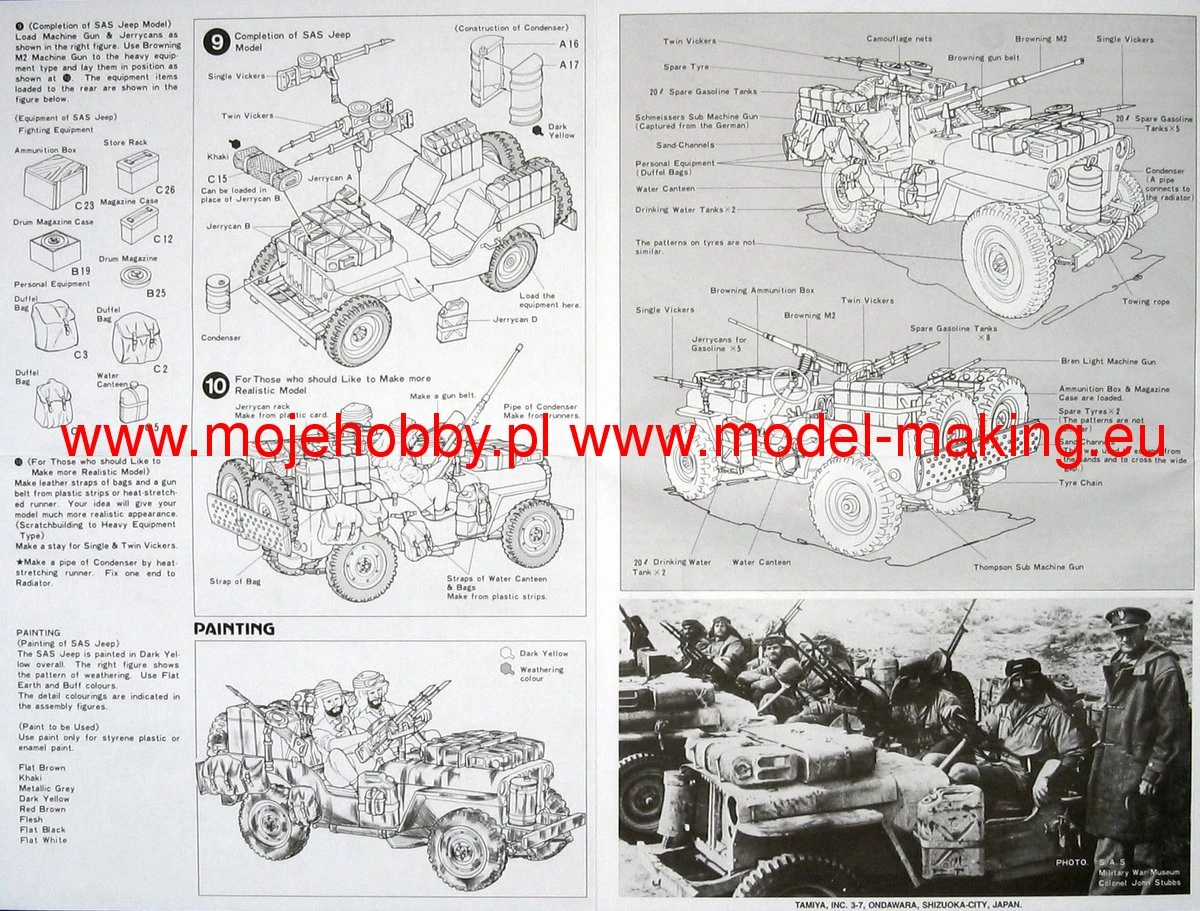 Tamiya 35033 British Jeep SAS 8 Tamiya 35033 British Jeep SAS - Image 6