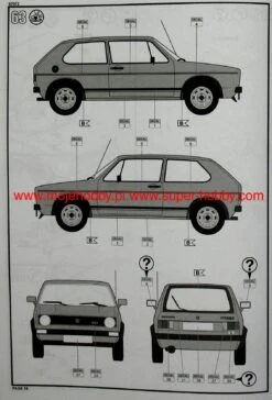 Revell 67072 Model Set VW Golf 1 GTI 21 Revell 67072 Model Set VW Golf 1 GTI -Radio Control Models 11730 2 REV07072 12