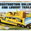 AMT1218 AMT Construction Bulldozer And Lowboy Trailer Kit 1/25 Scale Plastic Model Kit -Radio Control Models 1218 1 08057.1613502593.1280.1280