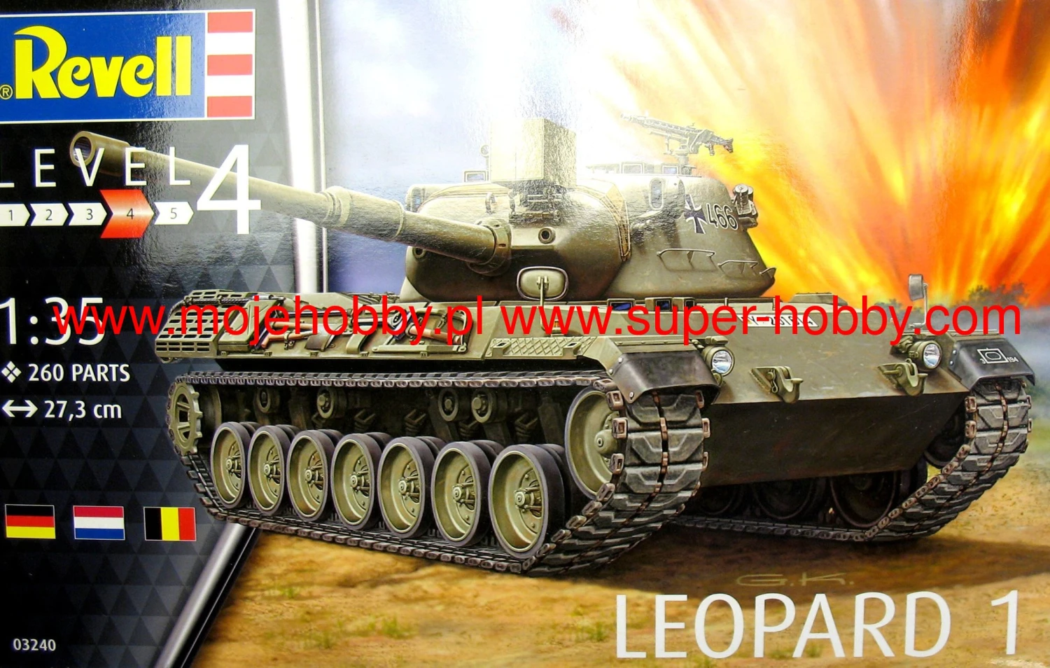 Revell 03240 Leopard 1 ( 2.-4. Prod. ) 4 Revell 03240 Leopard 1 ( 2.-4. Prod. ) - Image 2