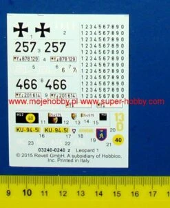 Revell 03240 Leopard 1 ( 2.-4. Prod. ) 14 Revell 03240 Leopard 1 ( 2.-4. Prod. ) -Radio Control Models 14693 1 rev03240 10