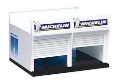 Carrera Pit Stop Lane, 1 Double Garage W/Railing - Digital 124/132 & Analog