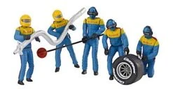 Carrera Set Of Mechanic Figures (Blue/Yellow)