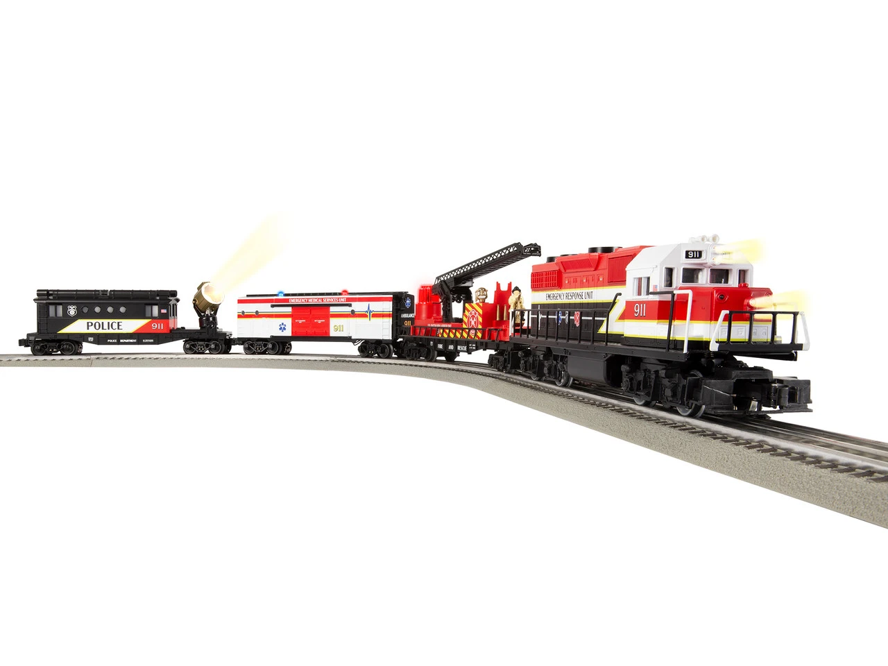 2223040 O Scale Lionel Emergency Response LionChief Bluetooth 5.0 Set 3 2223040 O Scale Lionel Emergency Response LionChief Bluetooth 5.0 Set