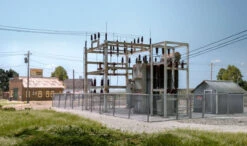 US2253 N Scale Woodland Scenics Utility System Substation