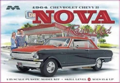 MÖBIUS 2321 Moebius 1964Chevy II Nova 1/25 Scale Plastic Model Kit