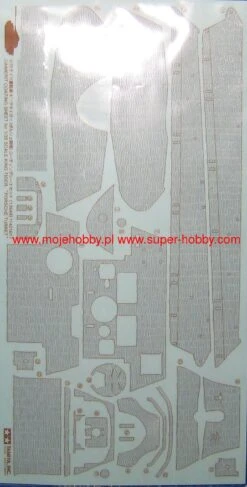Tamiya 12649 Zimmerit Coating Sheet - King Tiger Porsche Turret -Radio Control Models 3460 2 tam12649 1