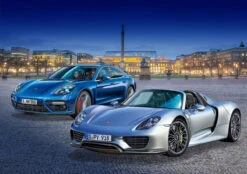 New Arrival 17 Revell 05681 Porsche Panamera And 918 Spyder Model Set