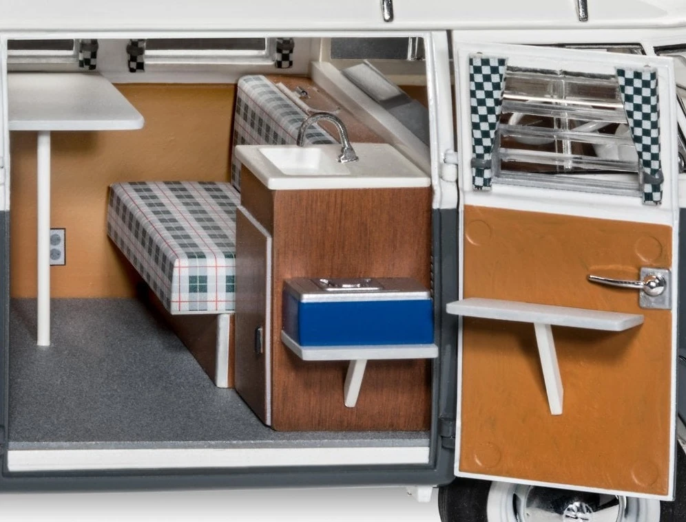 Revell 07674 VW T1 Camper 8 Revell 07674 VW T1 Camper - Image 6