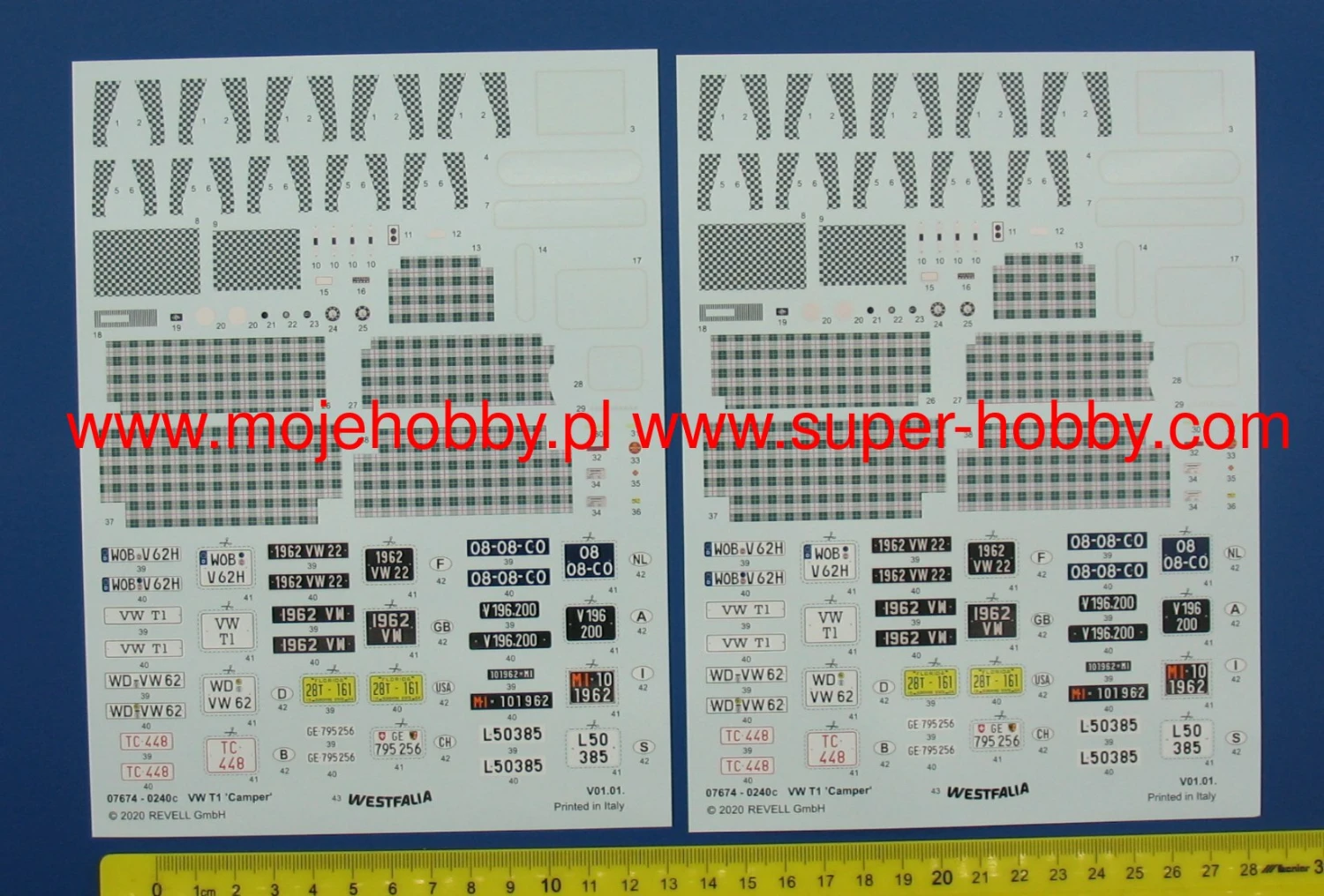 Revell 07674 VW T1 Camper 10 Revell 07674 VW T1 Camper - Image 8