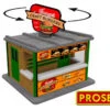 39122 O Scale Bachmann Jimmy's Burger Stand Kit -Radio Control Models 39122 1 80421.1637693518.1280.1280