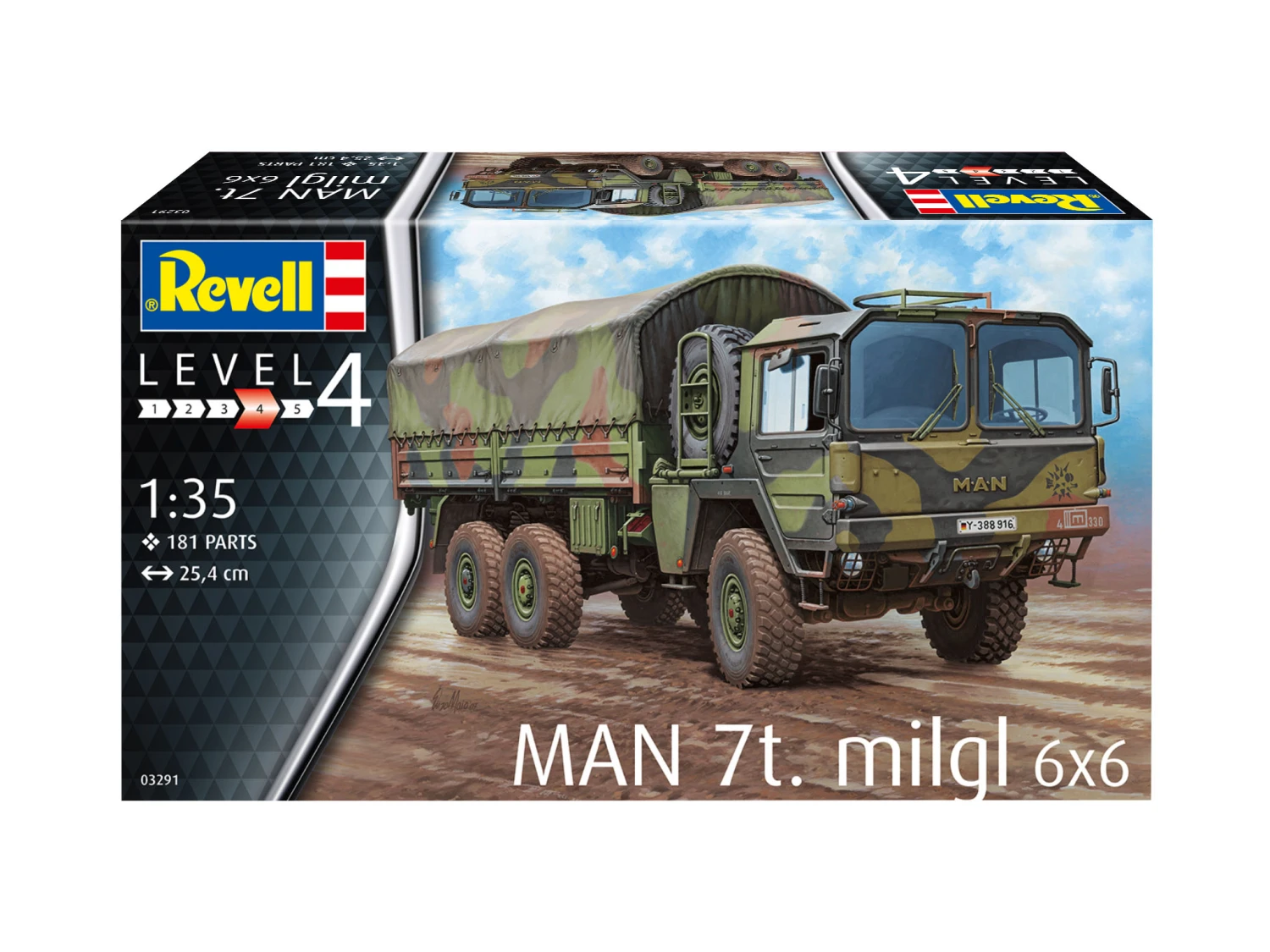 Revell 03291 MAN 7t. Milgl 6x6 3 Revell 03291 MAN 7t. Milgl 6x6 - Image 2
