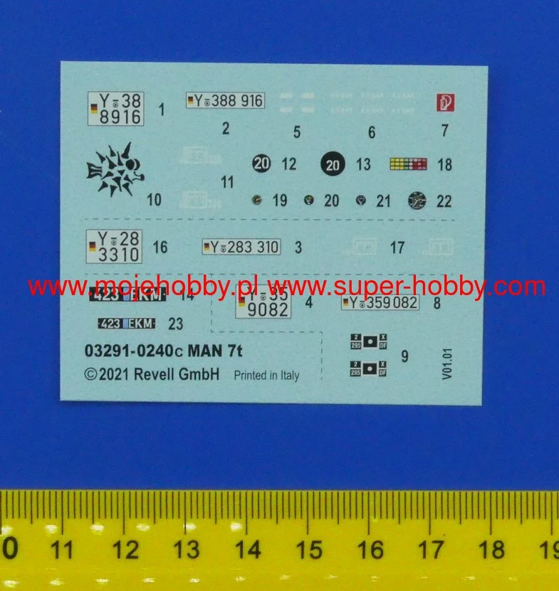 Revell 03291 MAN 7t. Milgl 6x6 9 Revell 03291 MAN 7t. Milgl 6x6 - Image 8