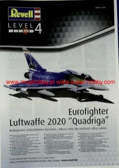 Revell 03843 Eurofighter "Luftwaffe 2020 Quadriga" -Radio Control Models 41476 2 rev03843 1