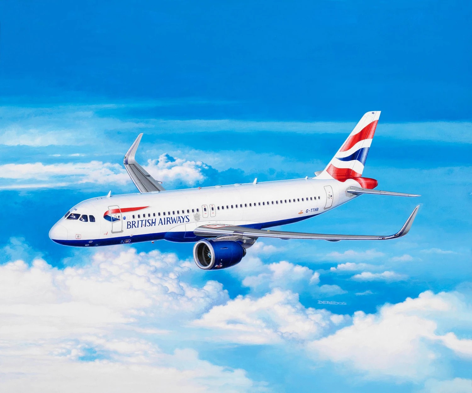 Revell 03840 Airbus A320neo British Airways 4 Revell 03840 Airbus A320neo British Airways - Image 2
