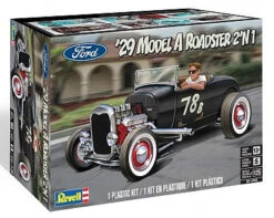 85-4463 Revell '29 Model A Roadster 2 'n 1 1/25 Scale Plastic Model Kit