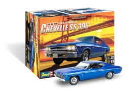 85-4492 Revell 1969 Chevelle SS 396 1/25 Scale Plastic Mofdel Kit