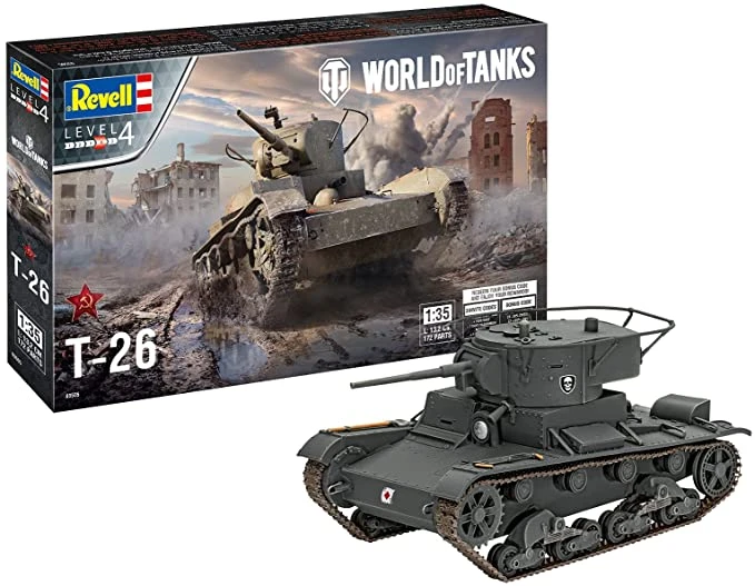 Revell 03505 T-26 World Of Tank 4 Revell 03505 T-26 World Of Tank - Image 2