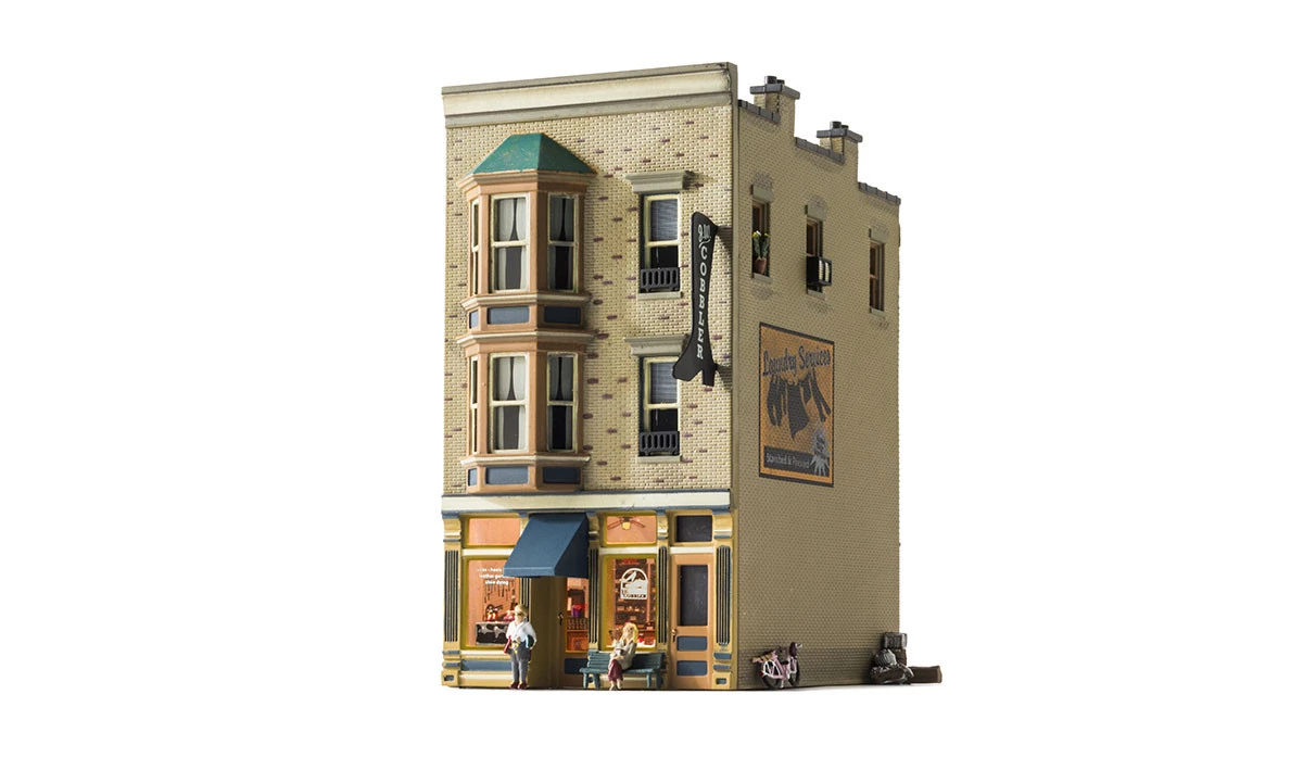 BR4931 N Scale Woodland Scenics J.W. Cobbler Built-&-Ready 3 BR4931 N Scale Woodland Scenics J.W. Cobbler Built-&-Ready