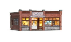 BR4959 N Scale Woodland Scenics Smith Brothers TV & Appliance