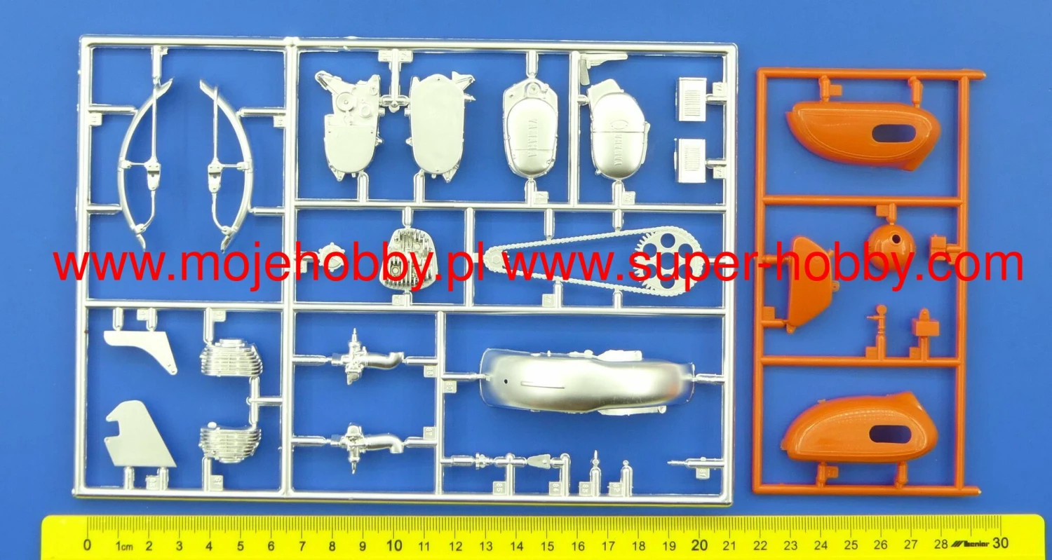 Hasegawa SP529 52329 Yamaha Enduro DT250 "Mandarin Orange" 8 Hasegawa SP529 52329 Yamaha Enduro DT250 "Mandarin Orange" - Image 6