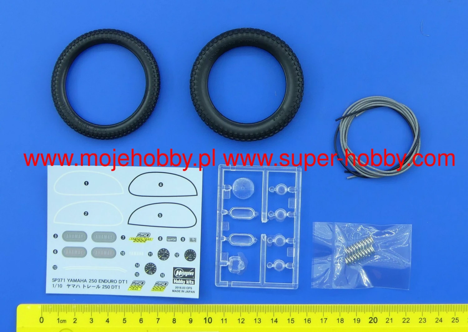 Hasegawa SP529 52329 Yamaha Enduro DT250 "Mandarin Orange" 10 Hasegawa SP529 52329 Yamaha Enduro DT250 "Mandarin Orange" - Image 8