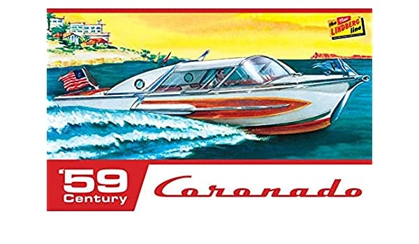 Lindberg 1/25 1959 Century Coronado Boat 3 Lindberg 1/25 1959 Century Coronado Boat