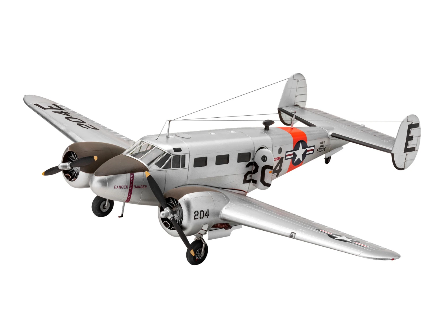 NEW! Revell 03811 Beechcraft Model 18 4 NEW! Revell 03811 Beechcraft Model 18 - Image 2