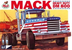 MPC899 MPC Mack Heavy Duty DM800 1/25 Scale Plastic Model Kit