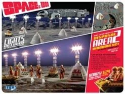 MPC 1/48 Space:1999 Nuclear Waste Area 2 Diorama W/bonus 1/24 Moon Buggy