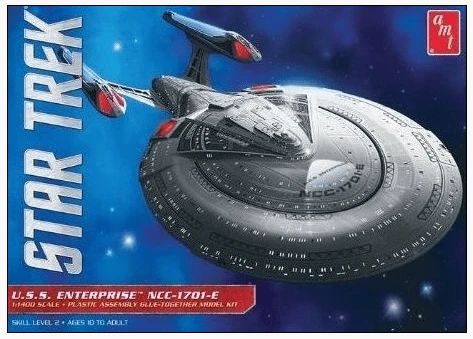 AMT 1/1400 Star Trek USS Enterprise NCC-1701-E 2 AMT 1/1400 Star Trek USS Enterprise NCC-1701-E
