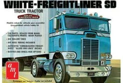 AMT 1/25 White Freightliner Single Drive Tractor